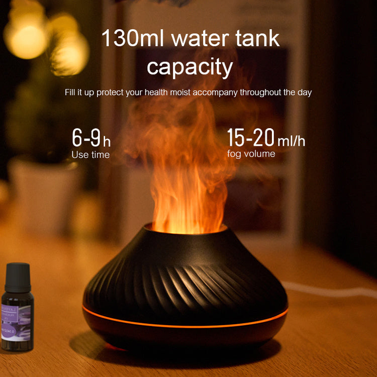 t RGB Flame Aroma Diffuser 130Ml