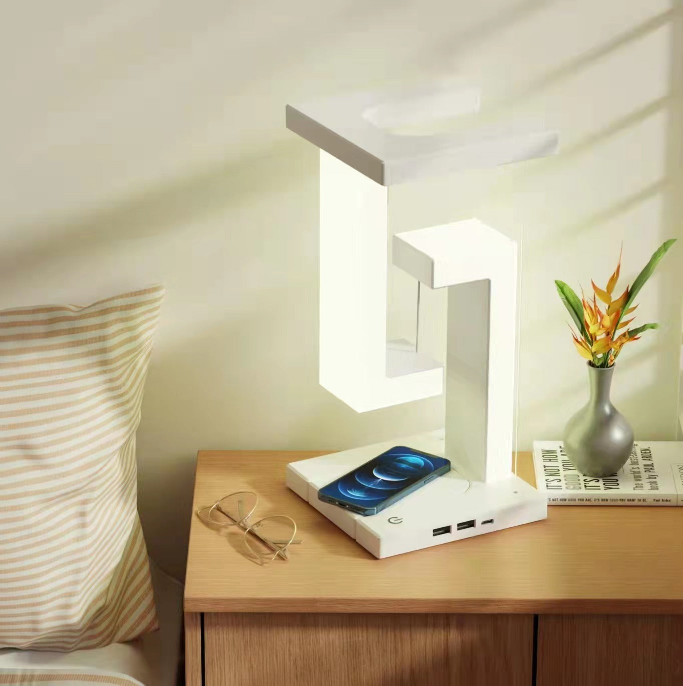 suspension tableSmartphone Wireless Charging