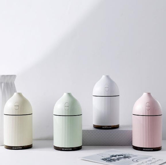 300ML White Aromatherapy Diffuser USB Ultrasonic Air Humidifier