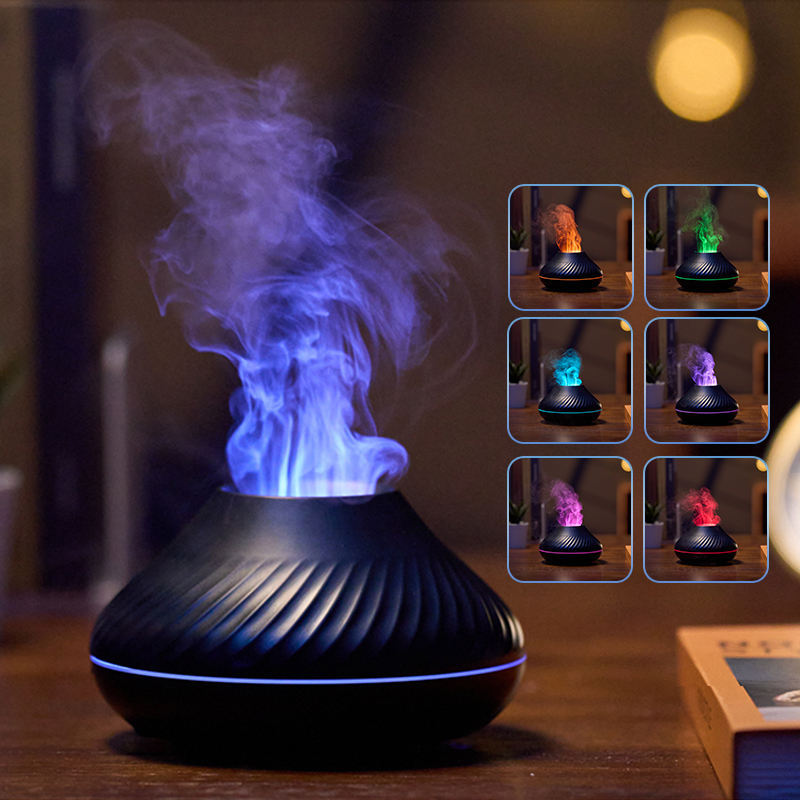 t RGB Flame Aroma Diffuser 130Ml