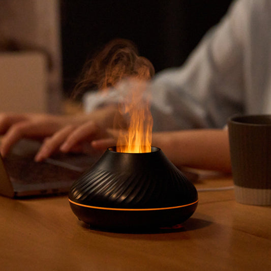 t RGB Flame Aroma Diffuser 130Ml